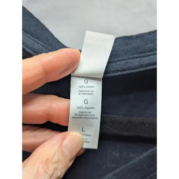 Womens Bon Jovi T-Shirt V Neck Bleeding Heart Wings Dagger Black Size L Rock - Picture 5 of 10